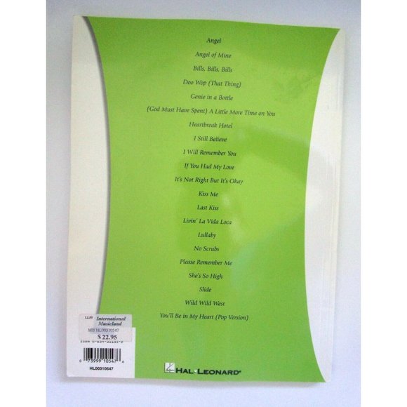 Top Hits of 1999 Sheet Music - Hal Leonard - Piano - Vocal - Guitar - Song Book - Picture 2 of 3